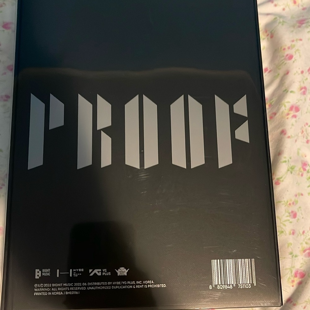 BTS Proof album.